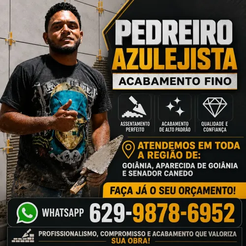 Pedreiro azulejista