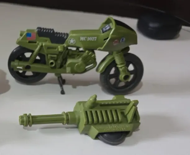 Vintage GI Joe Cobra Arah RAM Cycle Motorcycle V1 1982 Hasbro