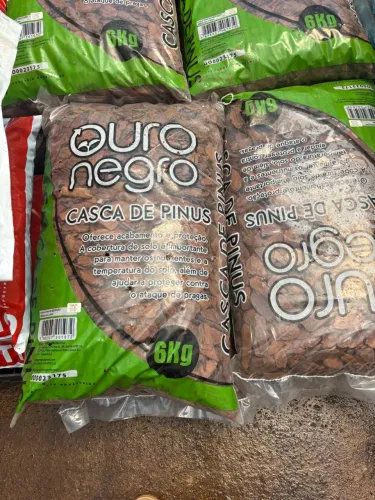 Casca de pinus polida 6kg