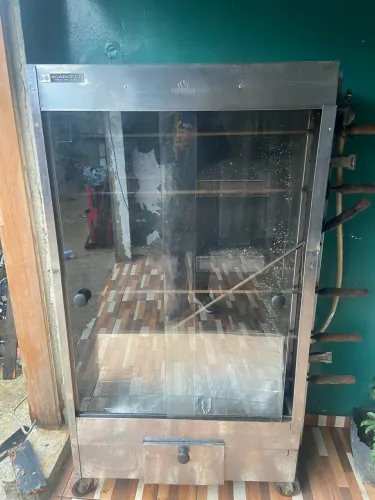 Máquina de assar frango!