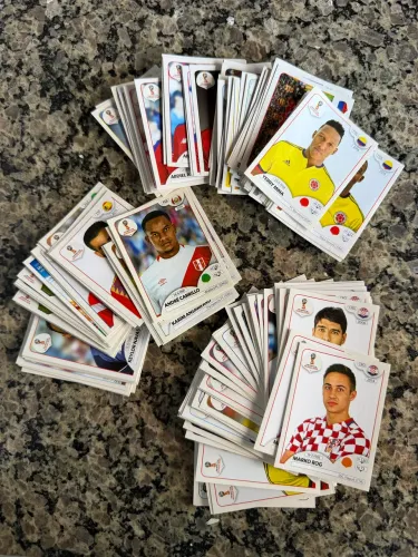 Lote figurinhas copa 2018
