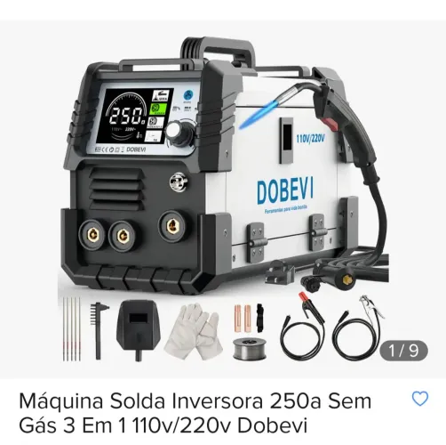 Máquina de solda inversora 250