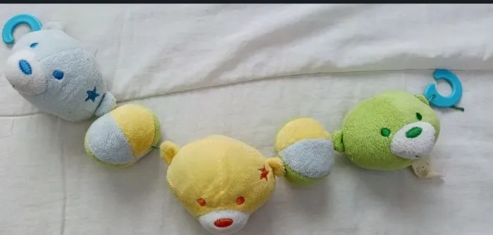 Móbile de pelúcia para carrinho de bebê
