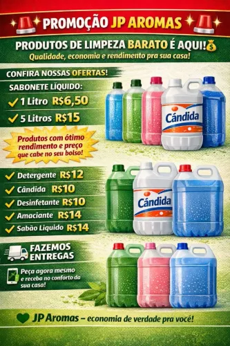 Produtos de limpeza