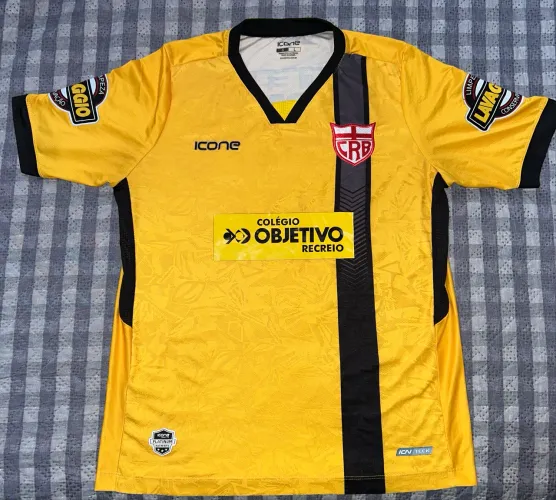 Camisa Crb ícone amarela (Goleiro) original