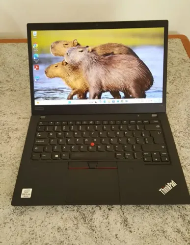 Notebook lenovo thinkpad T14 G1 i5 10ger 256gb 14full HD (leia a descrição)
