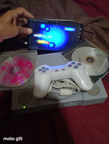 Ps1 1 controle 9 jogos paralelos 
