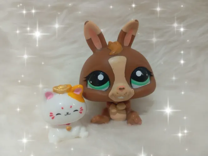 littlest pet shop coelho #2074