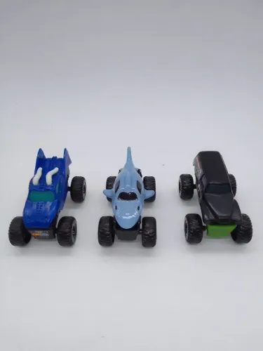 Lote 3 Brinquedo Carrinhos Monster Jam Mc Donald S 2019 