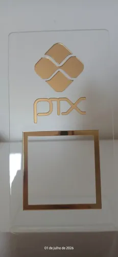 Plaquinha acrilico pix