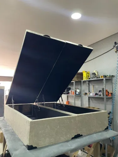 Cama baú quenn A PRONTA ENTREGA 