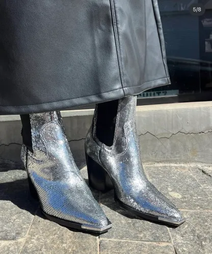Bota Schutz couro snake 