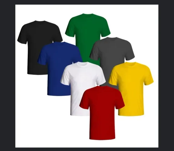 Camisas Para Sublimação Lisas Coloridas