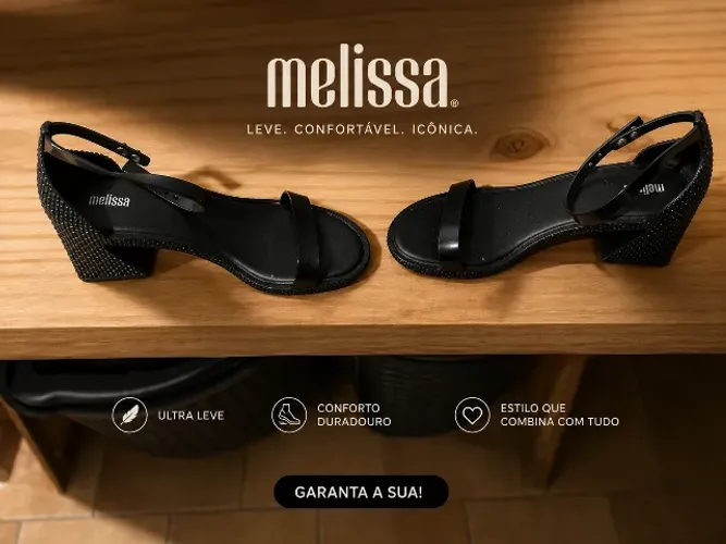 Sandália Melissa