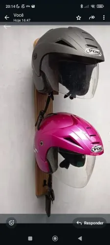 Suporte de Capacete pra motoqueiro