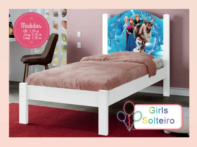CAMA DE MADEIRA - SOLTEIRO ADESIVADA = RECEBA EM ATE 72H