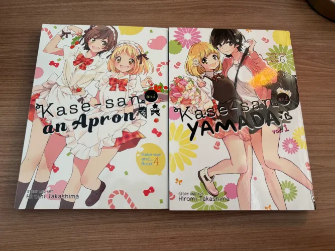 Mangás Kase-San and Yamada (em inglês)