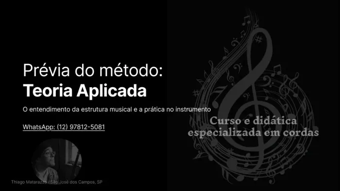 Aulas de Violão, Teoria Musical e Composição
