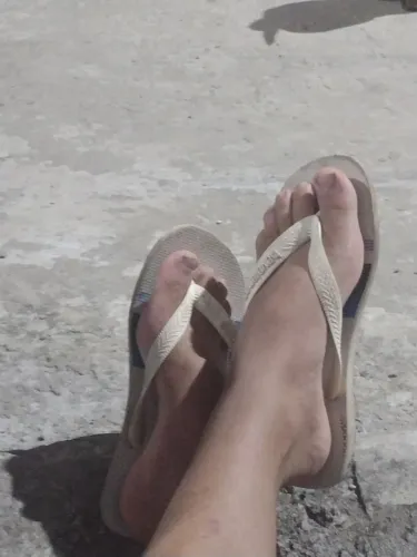 Sandália usada