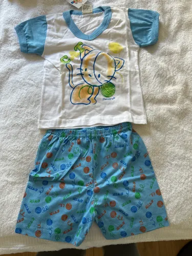 Pijama bebê TAM 1 gatinho