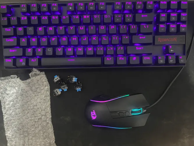 Combo Teclado Redragon + Mouse Redragon