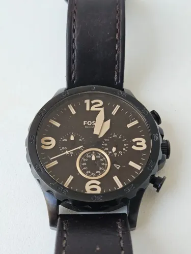 Relógio Fossil Masculino Nate Marrom original