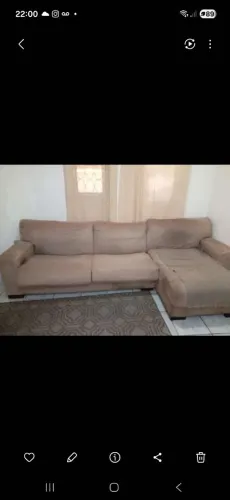Vendo sofá usado em bom estado precisa somente higienizar 