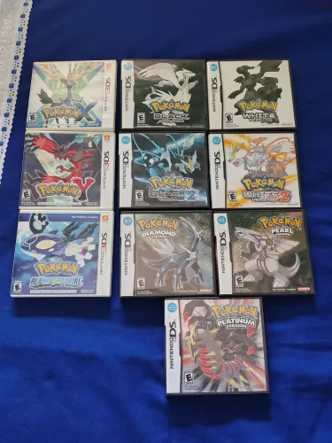 Jogos pokémon preços individuais no anúncio