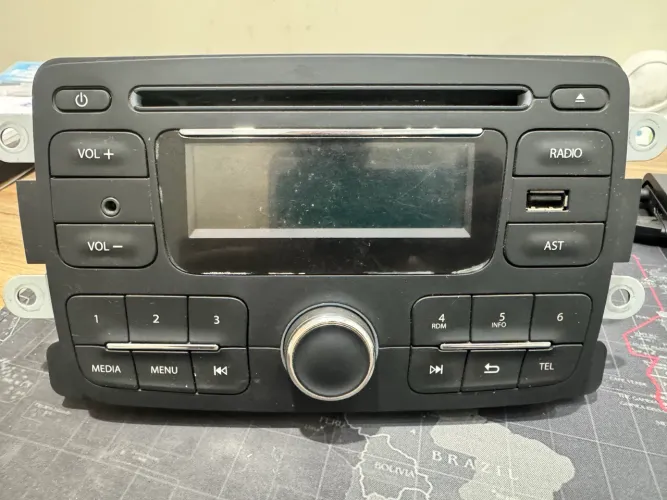 Aparelho Som Original Renault Duster 2012 (Usado)