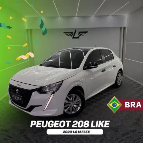 Peugeot 208 Like 1.0 Flex 6V 5P Mec. 2023