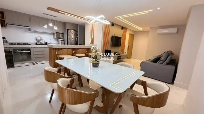 Apartamento 3 Suítes, Porteira Fechada, Mobiliado, Privilège Jundiaí, Anápolis