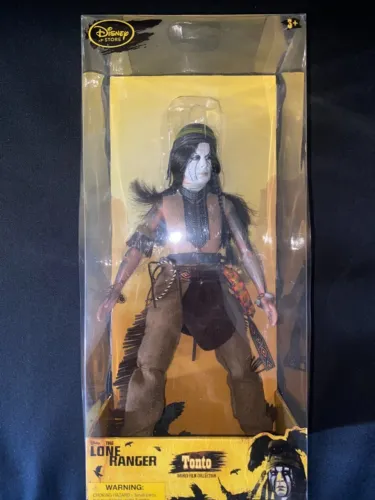 Boneco Action Figure TONTO - filme LONE RANGER - DISNEY STORE