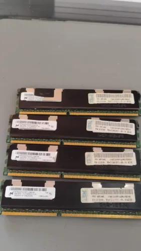 Memoria ram 4x4gb ddr3 ecc para placas xeon