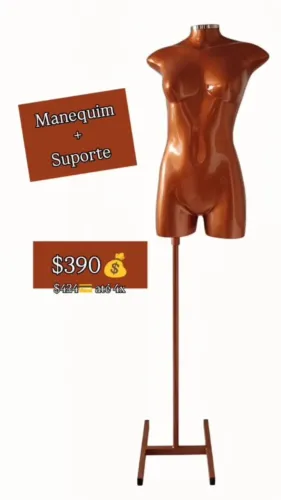 Manequim com suporte 