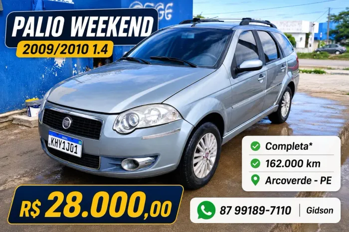 Fiat Palio Weekend ELX 1.4 MPI Fire Flex 8V 2010