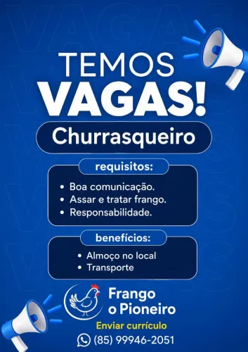 Vaga churrasqueiro