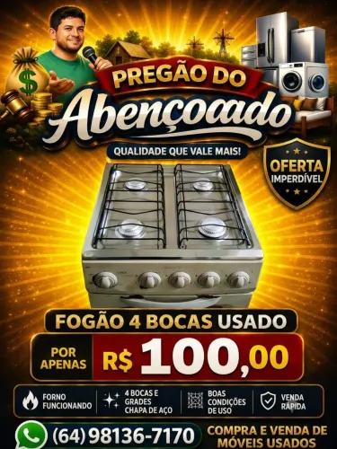 Fogão Dako funcionando bem ótimo Quebra Galho