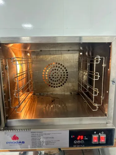 FORNO TURBO DIGITAL ELETRICO PRP-004 AMARELO PLUS 127V PROGAS