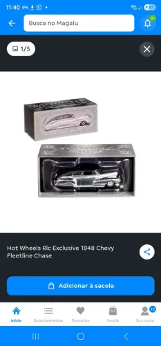 Hot Wheels Rlc Exclusive 1948 Chevy Fleetline Chase