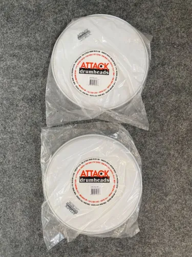 Pele Attack Drumheads porosa 10 polegadas