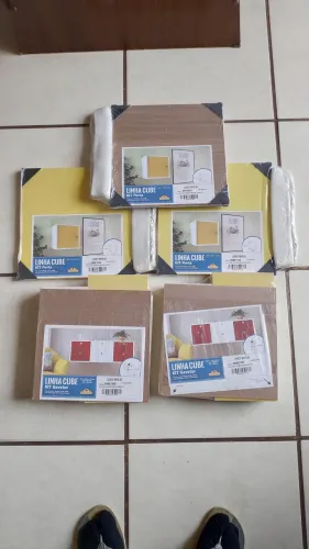 Kit gavetas e Kit porta de nicho Cube