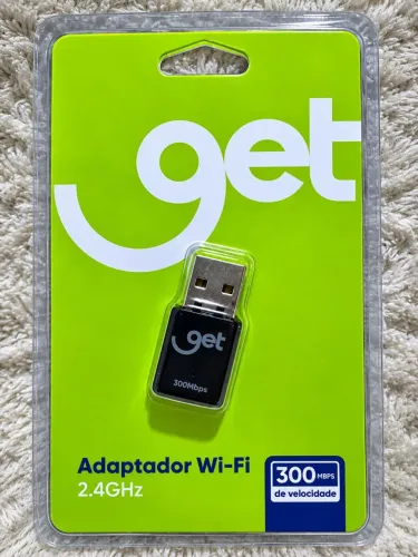 Adaptador Wi-Fi 300mbps Get Windows, Linux, MacOs