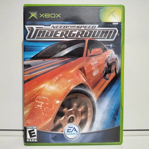 Need for Speed Underground Xbox Clássico Original Americano Completo Mídia Física CIB