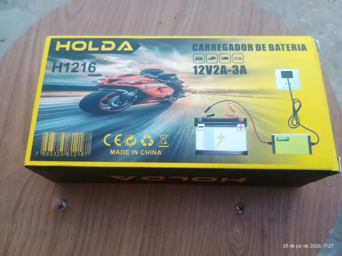 CARREGADOR DE BATERIA DE MOTO