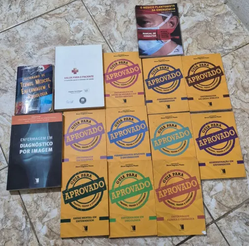 Livros para estudos enfermagem