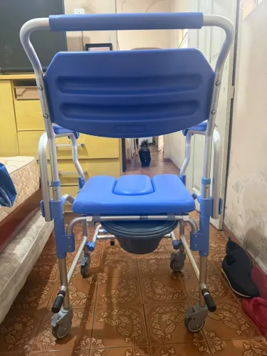 Cadeira De Banho Dellamed D60 Alumínio 150kg