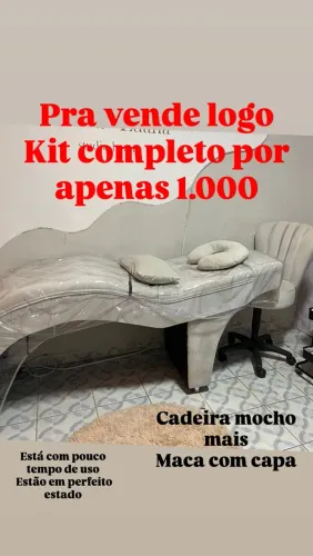 Maca com cadeira mocho