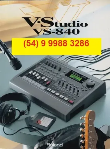 Vendo Mesa de Gravação Roland VS 840