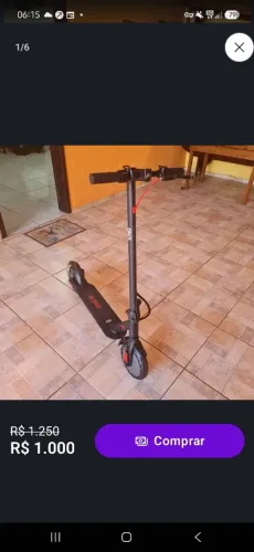 Vendo Patinete elétrico GM5 P1