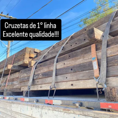 Cruzetas de madeira selecionadas de 1 linha *4 FACES PRONTA ENTREGA*